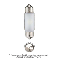 New NARVA LED Festoon 24V 6000K Cool White Globe 90Lm 8.5 X 36mm 18312BL