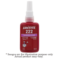 New LOCTITE 222 Thread Locker Low Strength 50ml 231499