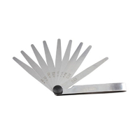 New TOLEDO Feeler Gauge 10 Blade Metric 301159