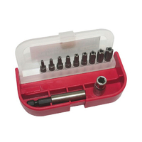 New TOLEDO Five Point Bit Set 11 Piece 301318