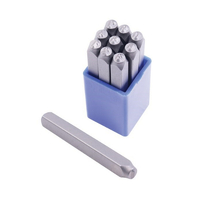 New TOLEDO Number Punch Set 9pc 6mm 301617