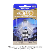 New NARVA H7 12V PX26D PLUS150 Single Performance Globe 48386BL