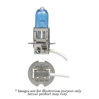 New NARVA H3 Base Pk22S Intense Blue Globe 12V 55W 48471BL