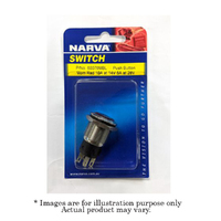 New NARVA Red LED Illuminated Momentary 19mm Push Button Switch 60076MBL