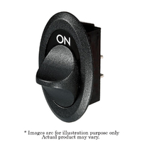 New NARVA 12V Non Illuminated 30A Off/On SPST Rocker Slide Switch 60084BL