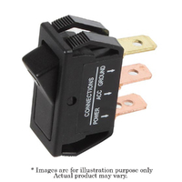 New NARVA 12V Rocker Blue LED Illuminated 20A Off/On SPST Switch 62001BL