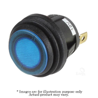 New NARVA 12V Rocker Blue LED Illuminated 20A Off/On SPST Switch 62037BL