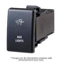 NARVA OE Style Blue LED Illuminated Aux Light Push Switch Fits Holden 63342BL