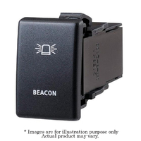 NARVA OE Style Blue LED Illuminated Beacon Push on/off Switch Fits Holden 63346BL