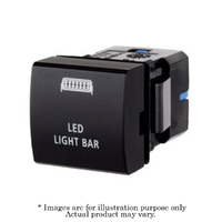 NARVA OE Style Blue Illumination Lightbar Push Button Switch Fits Toyota 63412BL