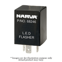 NARVA Electronic LED Flasher 12V 3 Pin Suitable For Truck and Trailer 68246BL