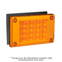 NARVA LED 9 To 33V Surface Mount Rear Indicator Amber Lamp with Gasket 94802