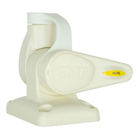 New GME Rectangular Single Swivel Antenna Base with lead-Suit AW36xx whip ABL013