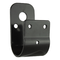 New GME 45mm Wrap-around Bullbar Bracket - Black MB102B