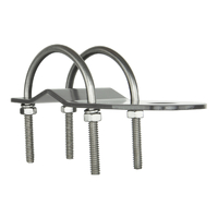 New GME 3mm Stainless Steel Bull Bar Mounting Bracket Antenna MB408SS