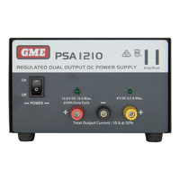 New GME Regulated Power Supply 11 Amp Peak PSA1210