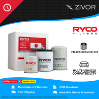 New RYCO Filter Service Kit For HINO 500, RANGER FC 3J 6.6L J07C RSK125