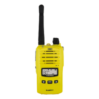 New GME UHF CB Handheld Radio 1 and 5 Watt IP67 Yellow TX6160XY