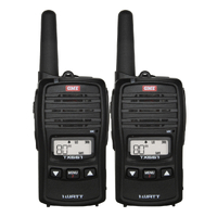 New GME UHF CB Handheld Radio 1 Watt Twin Pack TX667TP