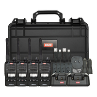 New GME 2 Watt UHF CB Handheld Radio Quad Pack TX677QP