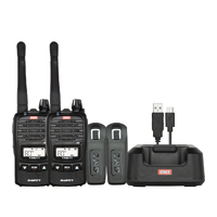 New GME UHF CB Handheld Radio 2 Watt Twin Pack TX677TP