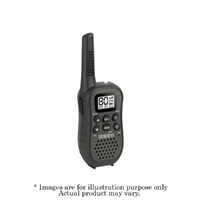 New UNIDEN 80 Channel UHF CB Handheld Radio (Walkie-Talkie) With Kid Zone UH45