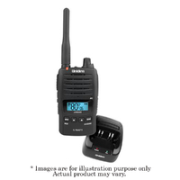 New UNIDEN UHF CB Handheld 5W Waterproof with Long Life 2220mAh Battery UH850S