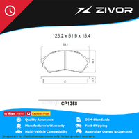 PREMIER Ceramic DB1358 Brake Pads For MAZDA 323 PROTEGE BJ 1.6L ZM #CP1358
