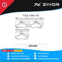 PREMIER Ceramic DB1475 Brake Pads For TOYOTA CAMRY ALTISE ASV50R #CP1475