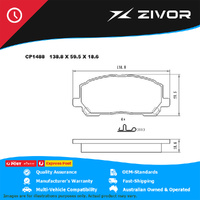 PREMIER Ceramic DB1488 Brake Pads For TOYOTA KLUGER MCU28R 3.3L 3MZFE #CP1488