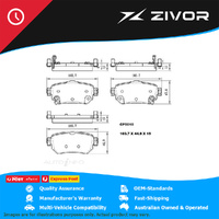 PREMIER Ceramic DB2357 Brake Pads For RENAULT KOLEOS INTENS HZG 2.0L M9R #CP2357