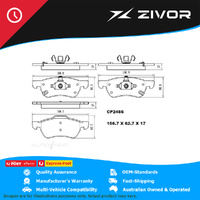 PREMIER Ceramic DB2466 Brake Pads For MG ZST 1.5L NSE 2021-On #CP2466