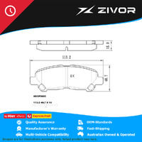 PREMIER Ceramic DB2005 Brake Pads For TOYOTA KLUGER GSU45R 3.5L 2GRFE #HDCP2005
