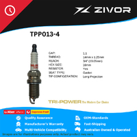 New TRI-POWER OE Technology Premium Platinum Spark Plug 4 Pack #TPP013-4