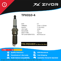 New TRI-POWER OE Technology Iridium Spark Plug 4 Pack #TPX010-4