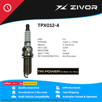 New TRI-POWER OE Technology Iridium Spark Plug 4 Pack #TPX012-4