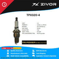 New TRI-POWER OE Technology Iridium Spark Plug 4 Pack #TPX020-4