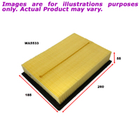 New WESFIL Air Filter For Lexus RX450HL 3.5L V6 WA5533