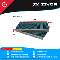 WESFIL Cabin Air Filter For TOYOTA BZ4X PURE XEAM10R ELEC 2023-On #WACF0334