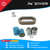 WESFIL Filter Service Kit For NISSAN PATROL LEAF SPRING GU, Y61 4.2L TD42 #WK30