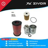 WESFIL Filter Service Kit For NISSAN NAVARA DX, STD, ST-R D22 3.0L ZD30DDT #WK39