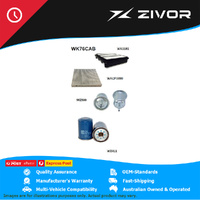 WESFIL Filter Service Kit For MITSUBISHI TRITON GLX MQ, MR 2.4L 4G64 #WK76CAB