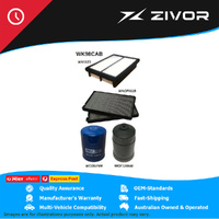 WESFIL Filter Service Kit For HYUNDAI IMAX TQ 2.5L D4CB 2012-2021 #WK98CAB