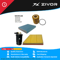 WESFIL Filter Service Kit For VOLKSWAGEN AMAROK TD1600 4MOTION NF 3.0L #WK99CAB