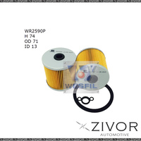 COOPER FUEL Filter For Toyota Landcruiser 4.2L D 01/90-02/07 -WR2590P* By Zivor*
