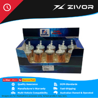 New COOPER Plastic In-Line Fuel Filter #WZ1415-10