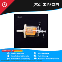New WESFIL Plastic In-Line Fuel Filter #WZ1415