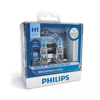 New PHILIPS GLOBE H1 W5W 12V 55W TWIN PACK WHITE VISION ULTRA (12258WVUSM)