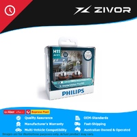 New PHILIPS H7 Xtreme Vision Pro +150 Headlight Bulb Twin Pack #12362XVP150S2