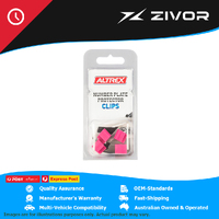 New ALTREX U-Shaped Push Clips For Plate Frame Pink CU4P